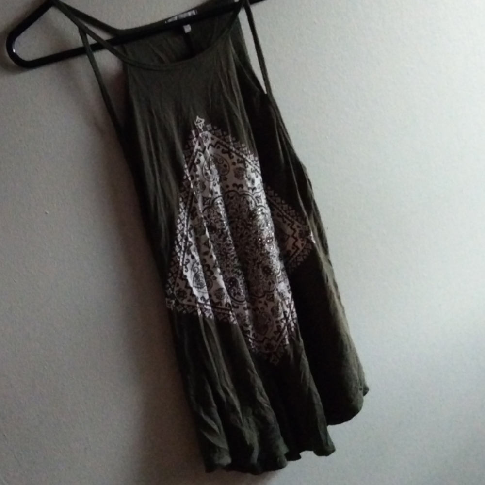 Long Flowy Tank Top